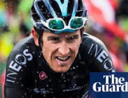 Cancer Journeys CEO Rides with Geraint Thomas