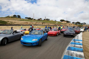 pictures of Mazda MX-5 Miatas at Mazda Raceway